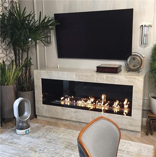 Pametni umeci plamenika na etanol